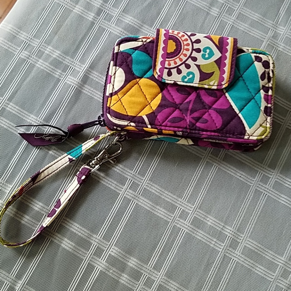 Vera Bradley Wristlet Wallet- ID/Cards-NWOT